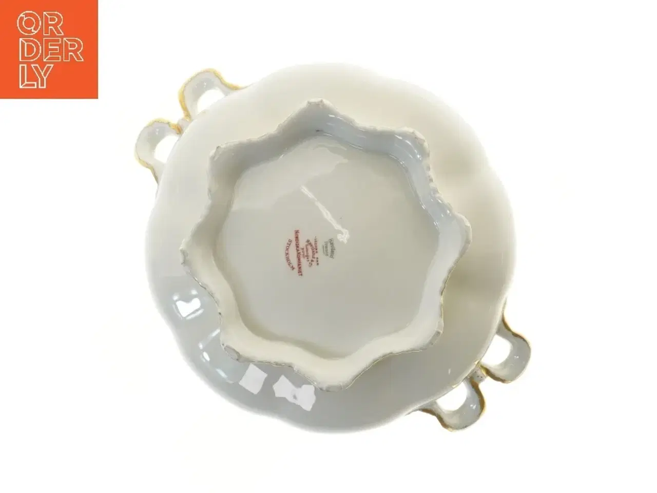 Billede 3 - porcelæns skål med låg fra Haviland (str. Ø 21x8 cm)