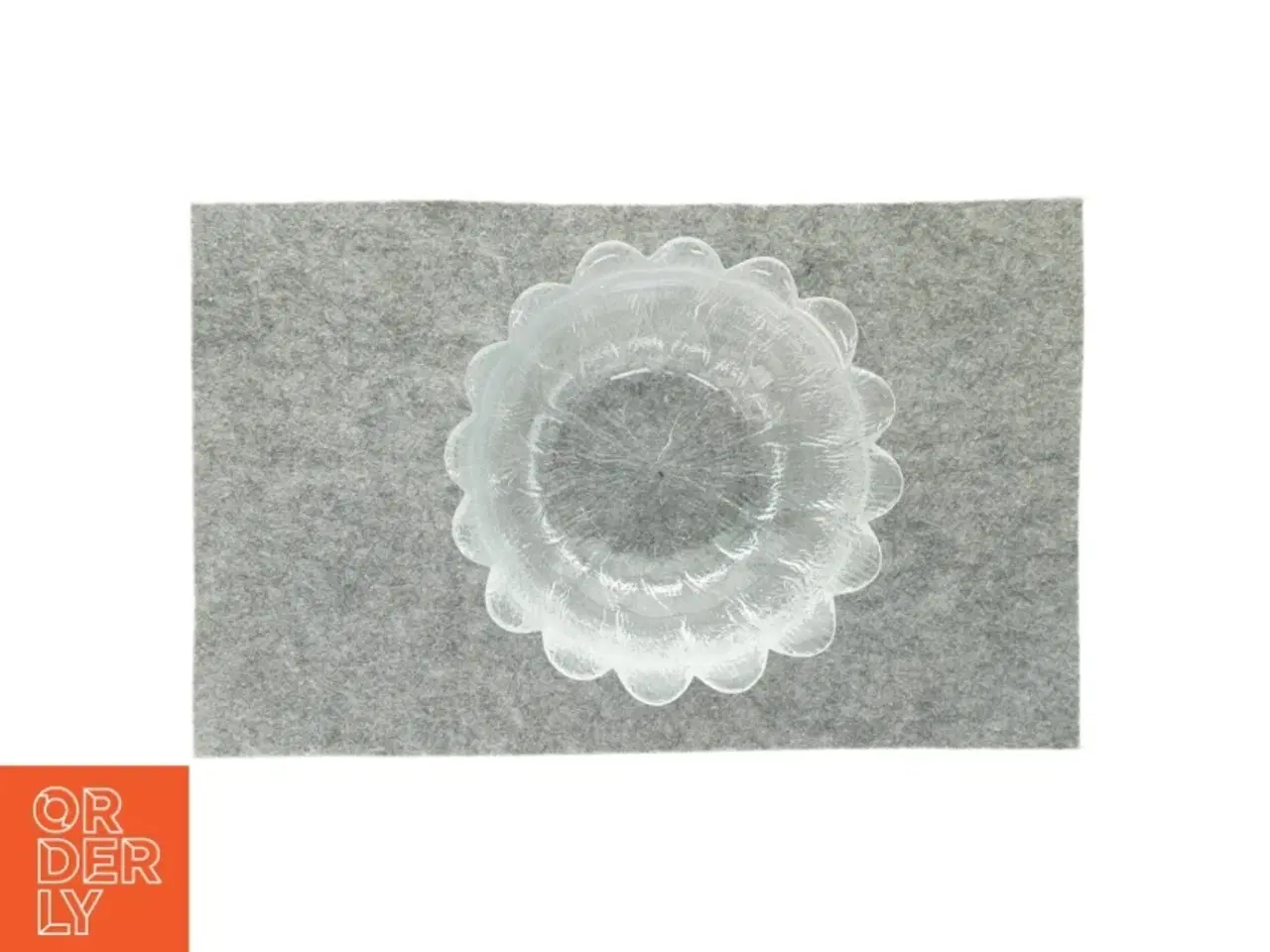 Billede 2 - retro Glasskål (str. 10 x 20 cm)