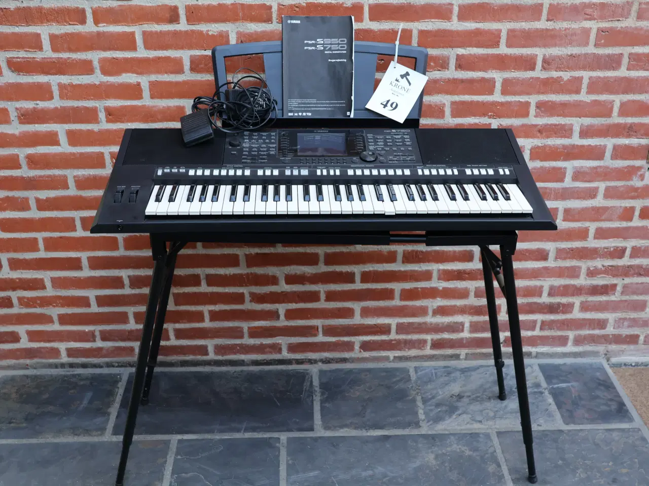 Billede 1 - Yamaha PSR-S750 keyboard m/stativ