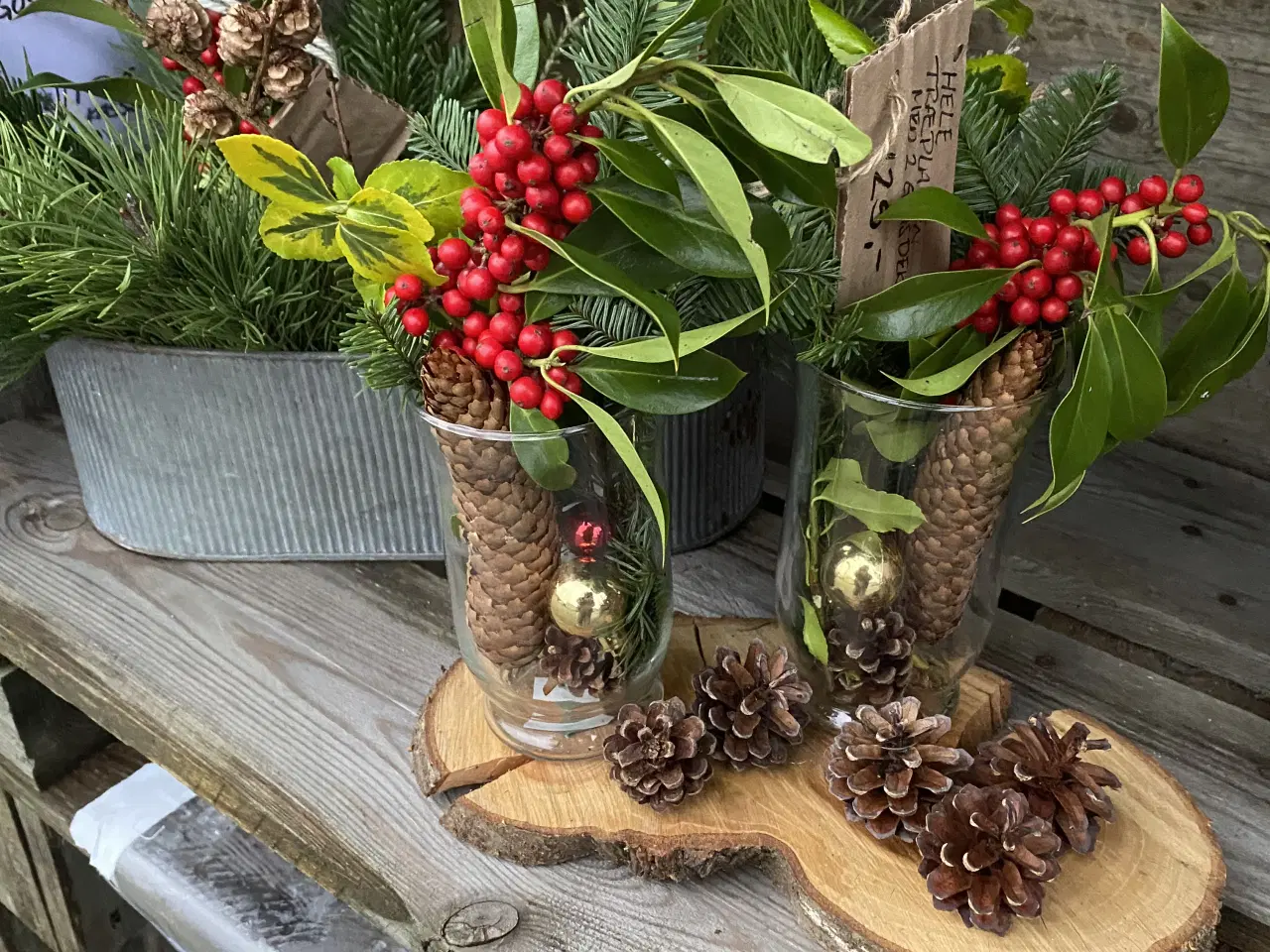 Billede 2 - Flotte Juledekorationer og  værtindegaver 