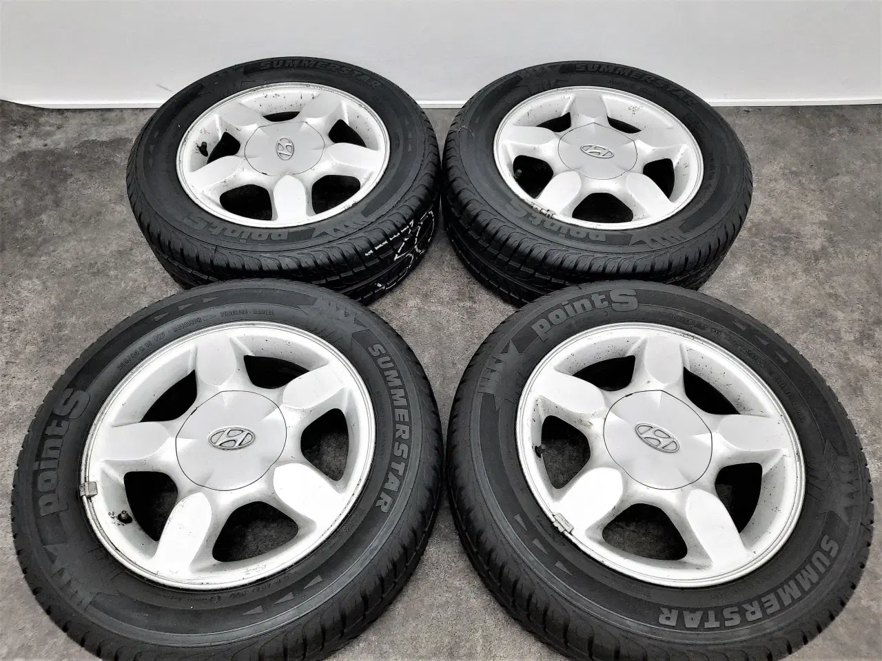 Billede 5 - 4x114,3 15" ET46 Hyundai sommersæt