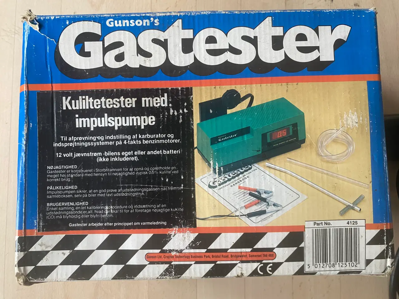 Billede 1 - Co. tester og tændingspostol