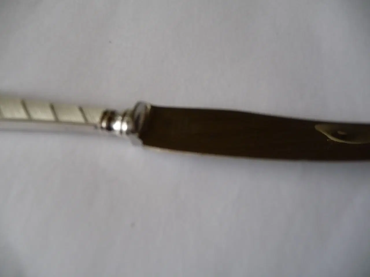 Billede 3 - sølv frugtkniv med emalje