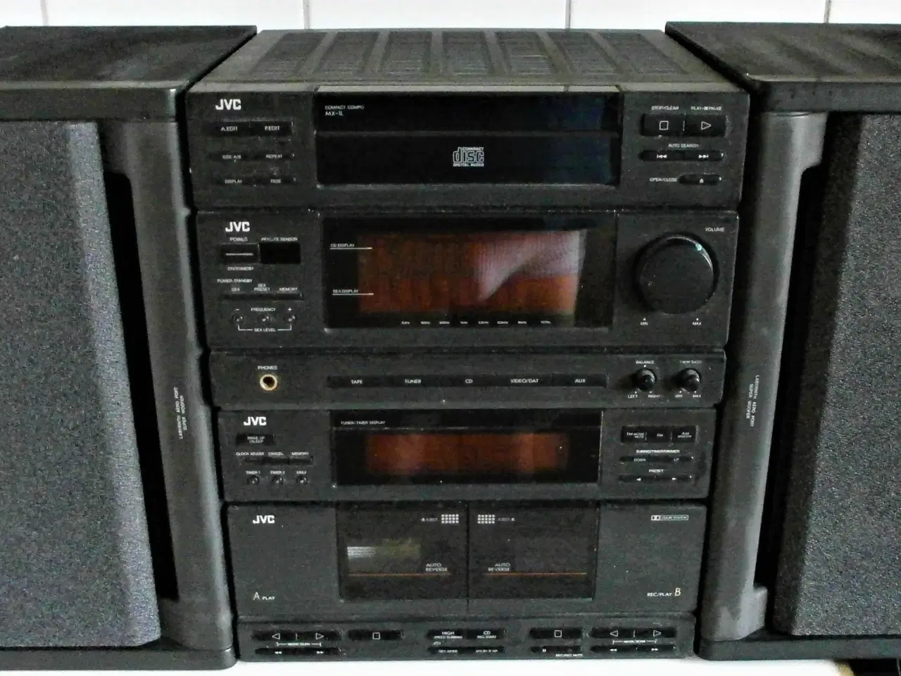Billede 2 - JVC MX-1L Combo & SP-MX1BKE højttalere