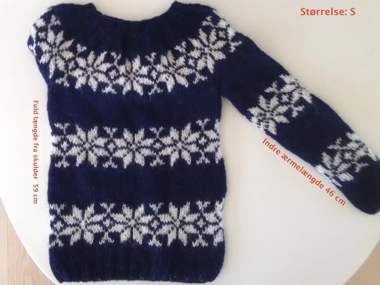 Billede 7 - Sarah Lund håndstrikket sweater i klassisk udgave