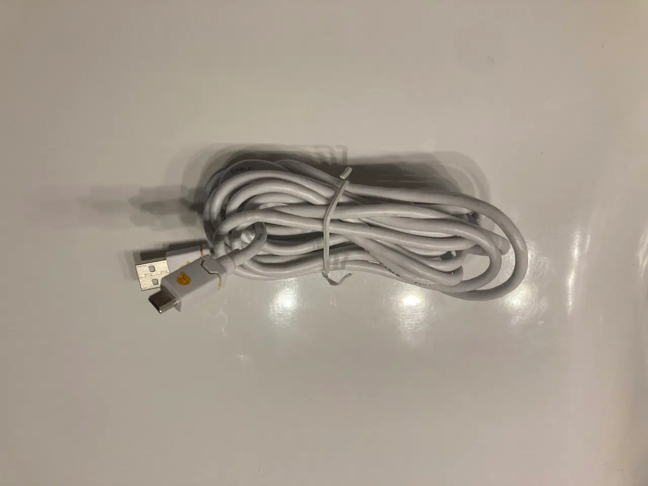 Billede 3 - Lampe ladekabel med USB-A og USB Mini B stik
