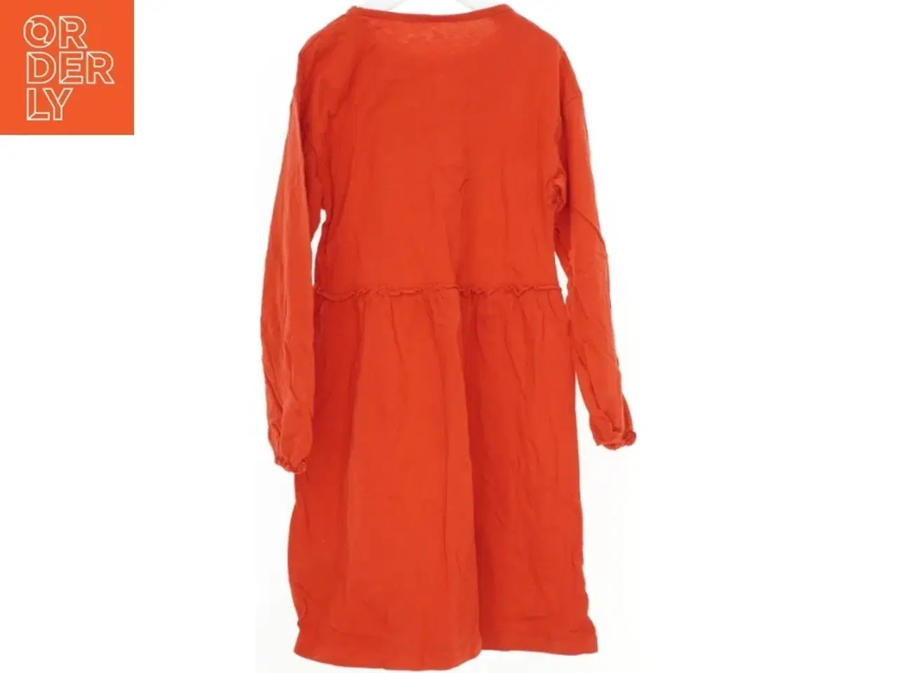 Billede 2 - Orange langærmet kjole fra H&M (str. 122)
