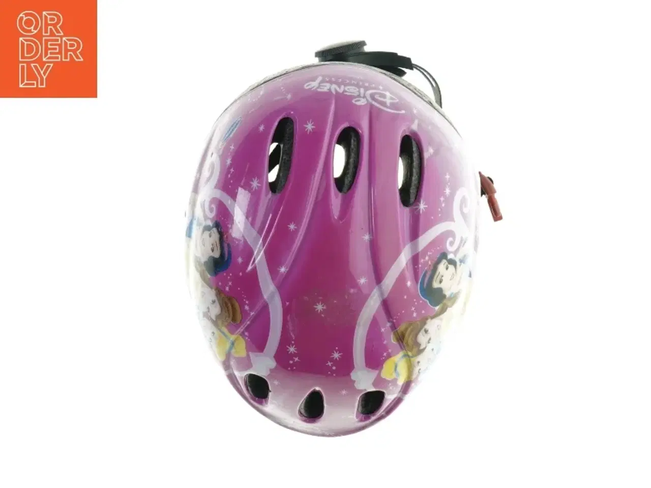 Billede 2 - Børnecykelhjelm med prinsessemotiv fra Disney (str. 48 til 51 cm)