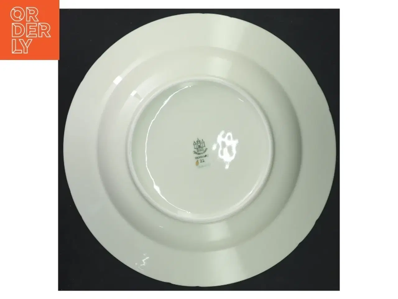 Billede 3 - B&G Saksisk blomst dyb tallerken (str. Ø 24,5x4 cm)