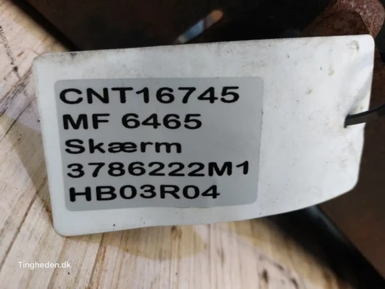 Billede 15 - Massey Ferguson 6465 Beskyttelsesskærm 3786222M1