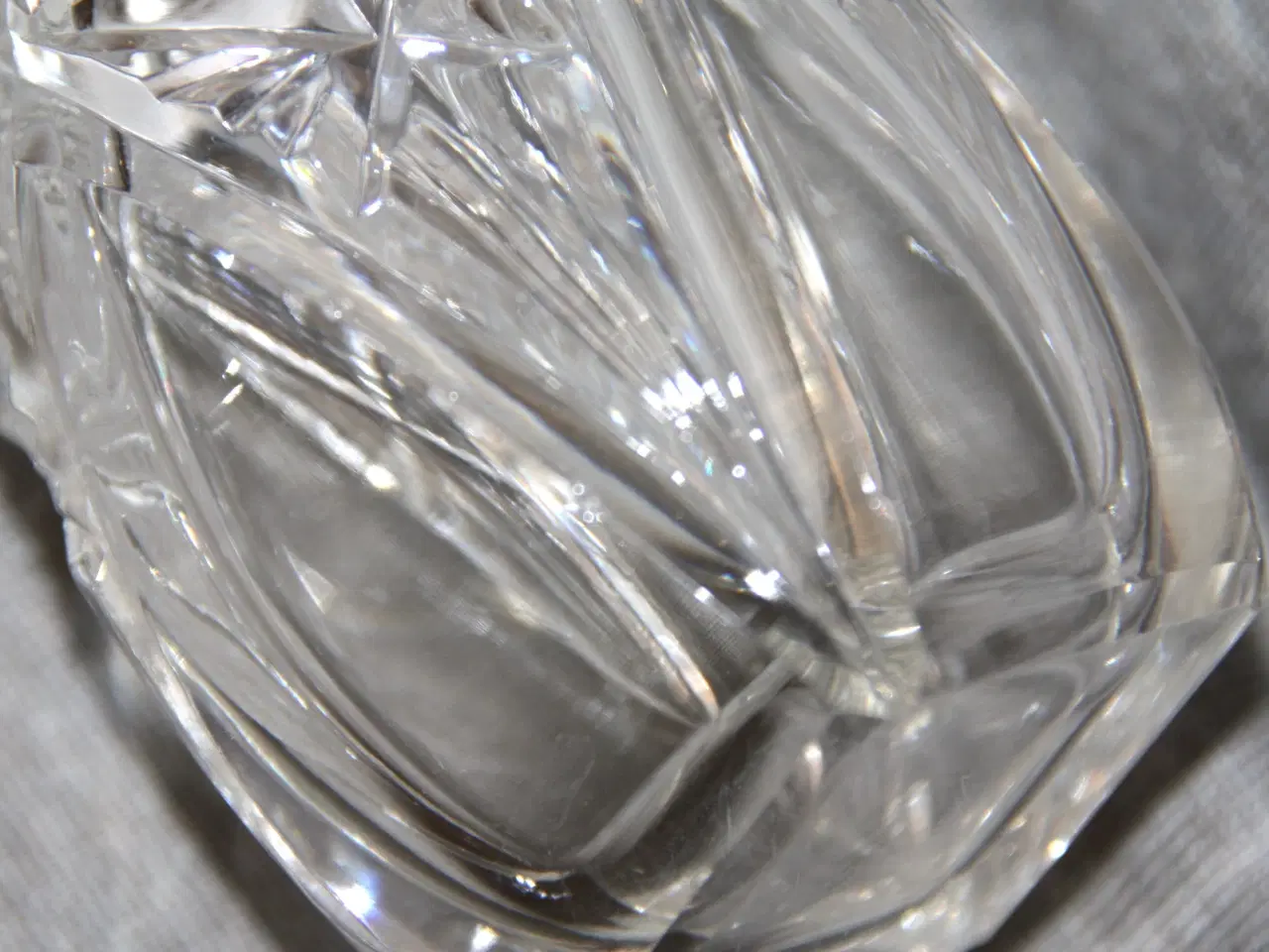 Billede 6 - Vintage Glas Sukkerstrøe i Krystal glas / pletsølv