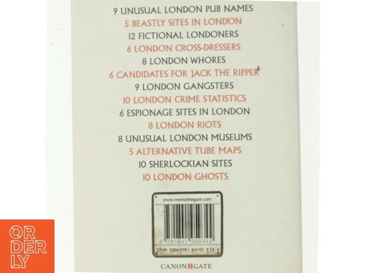 Billede 3 - The Book of Lists London af Nick Rennison (Bog)