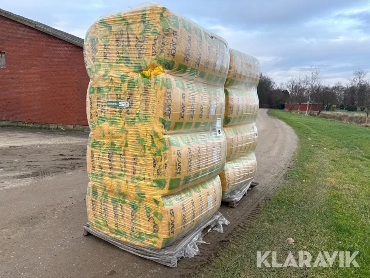 Billede 1 - Isolering Isover Murfilt - 2 paller af 31.01kvm