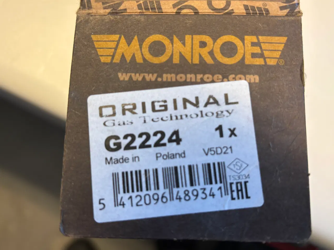 Billede 3 - 2 stk. støddæmpere, bag, Volvo V70, 2008