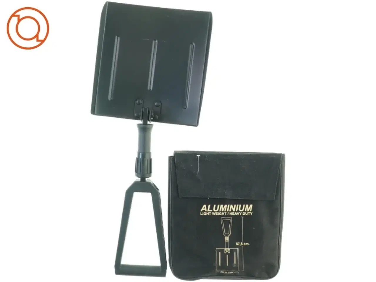 Billede 2 - Feltspade/sneskovl i aluminium (str. 26 x 67 cm)