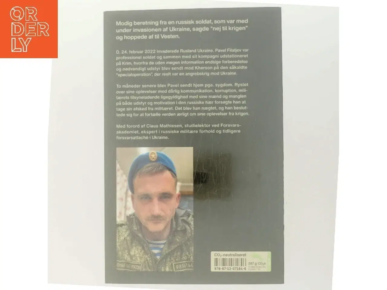 Billede 3 - Zov : en russisk soldats dagbog fra Putins krig i Ukraine af Pavel Filatʹev (f. 1988) (Bog)