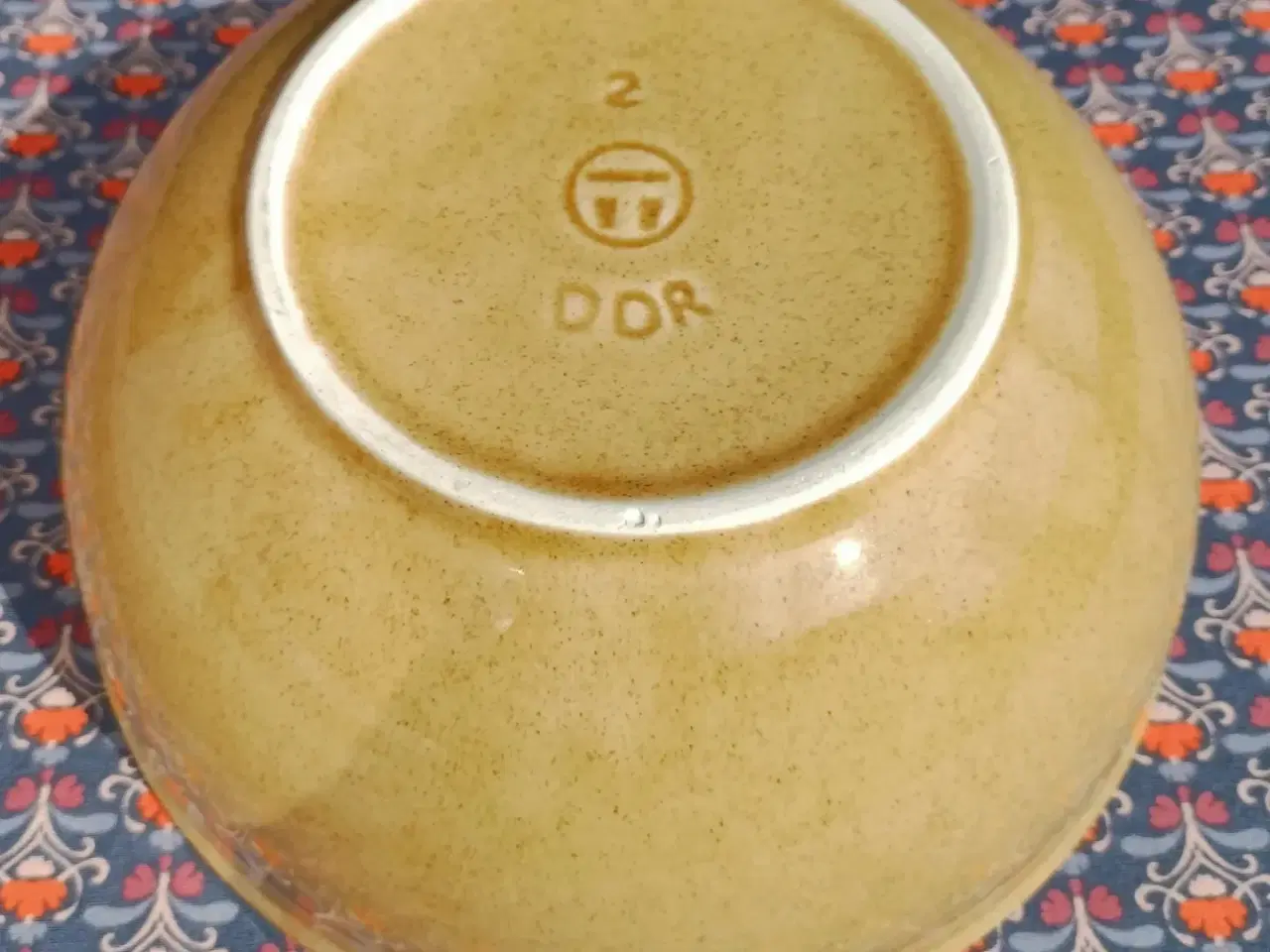 Billede 4 - Tysk keramik skål. DDR - 2.