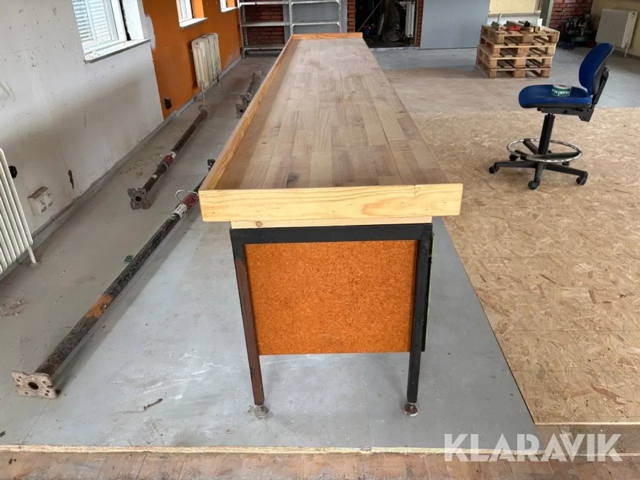 Billede 5 - Arbejdsbord med skuffemoduler