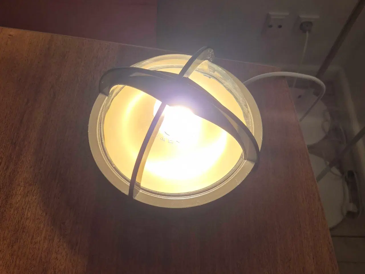 Billede 6 - Brun Minipirat med gylden reflektorskærm 