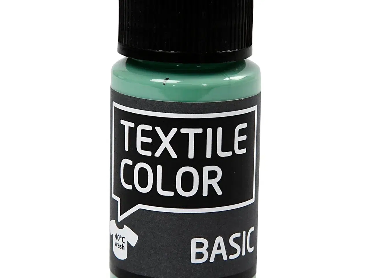 Billede 1 - Textile Color - Søgrøn Tekstilmaling 50ml