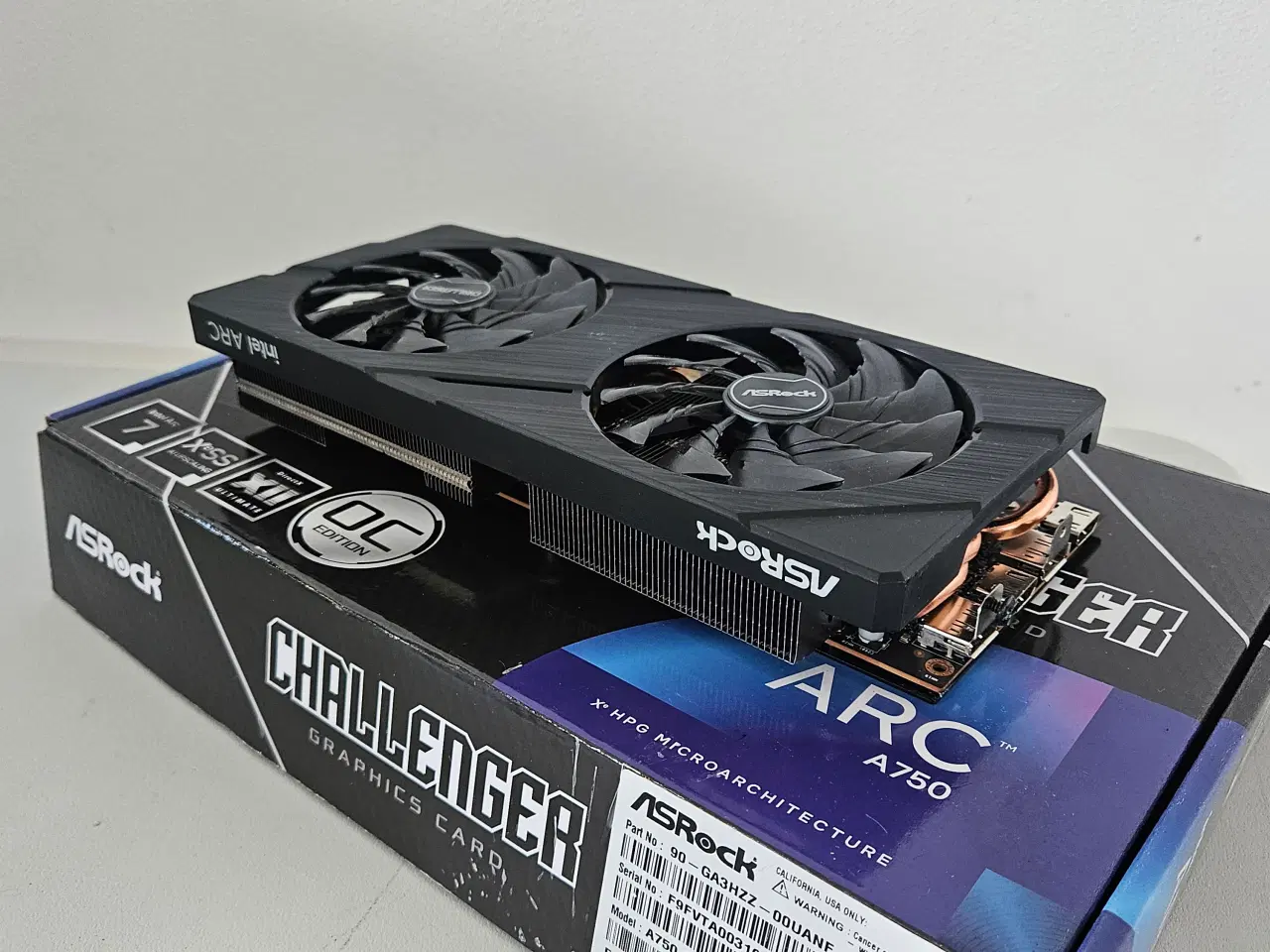Billede 1 - Intel Arc a750 O.C 8Gb