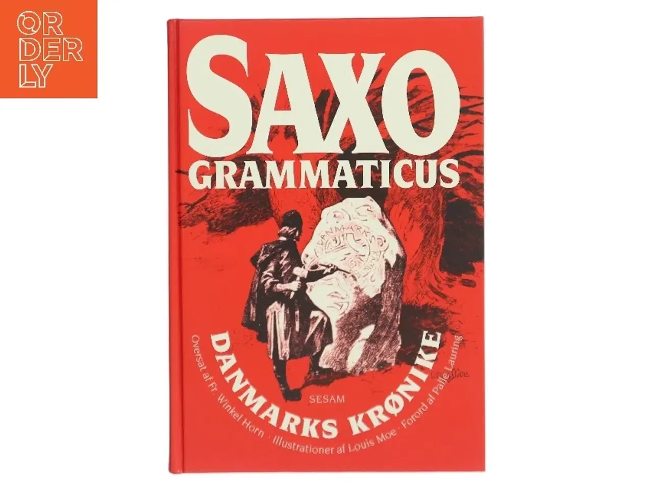 Billede 1 - Danmarks Krønike (Ved Fr. Winkel Horn, Palle Lauring) af Fr. Winkel Horn (Bog)