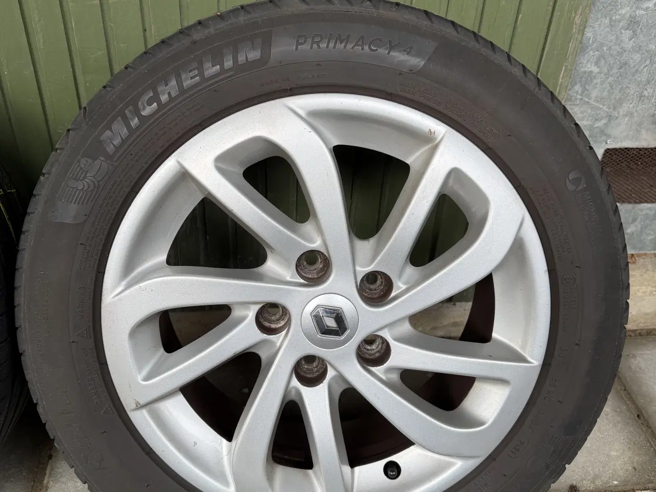 Billede 4 - 16 Originale Renault Aluhjul med sommerdæk