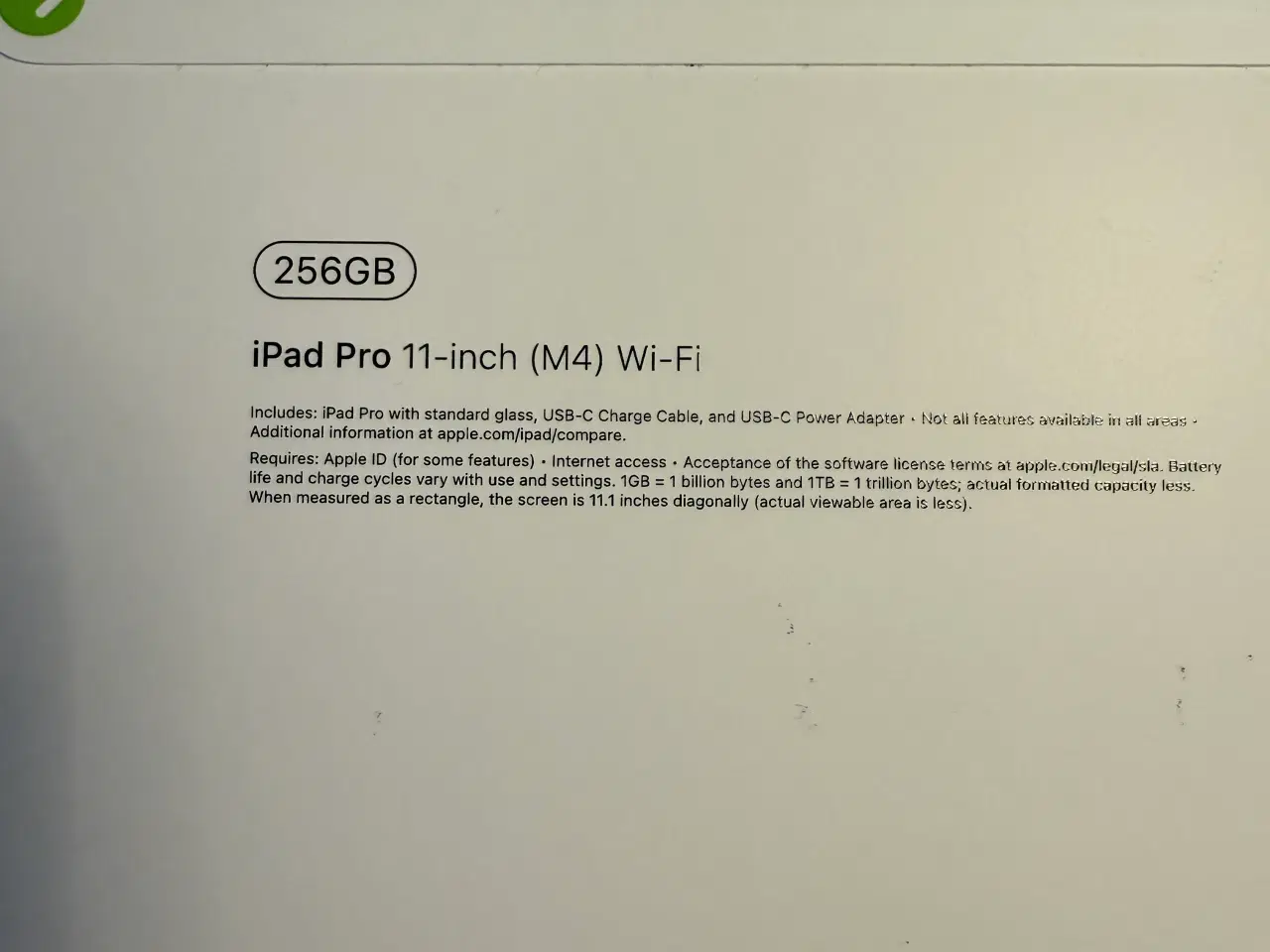 Billede 5 - Apple iPad Pro 11" M4 2024 Wi-Fi 256GB space black