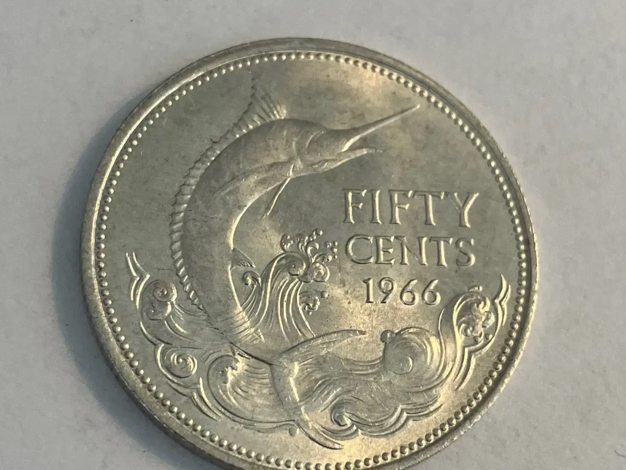 Billede 1 - 50 Cents Bahamas 1966