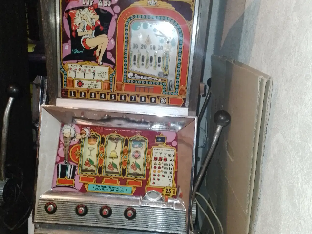 Billede 1 -  enarmet tyveknægt spillemaskine spilleautomat
