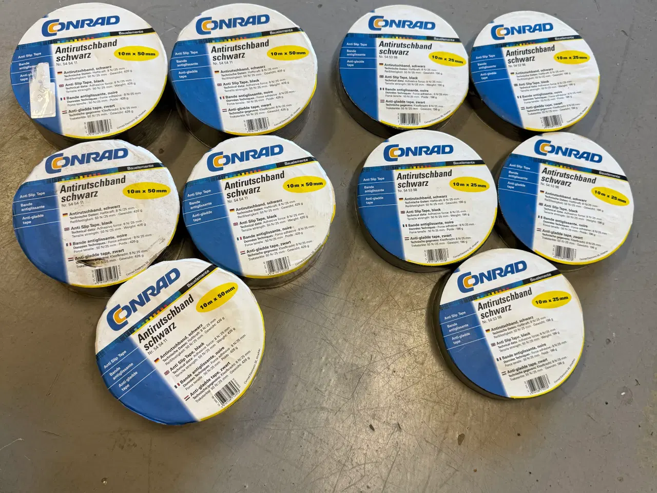 Billede 1 - 10 ruller skridsikkert tape