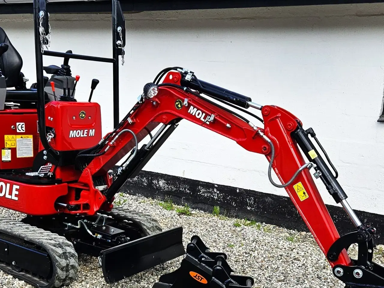 Billede 2 - MOLE M10 / Yanmar motor / fabriksny med skovle