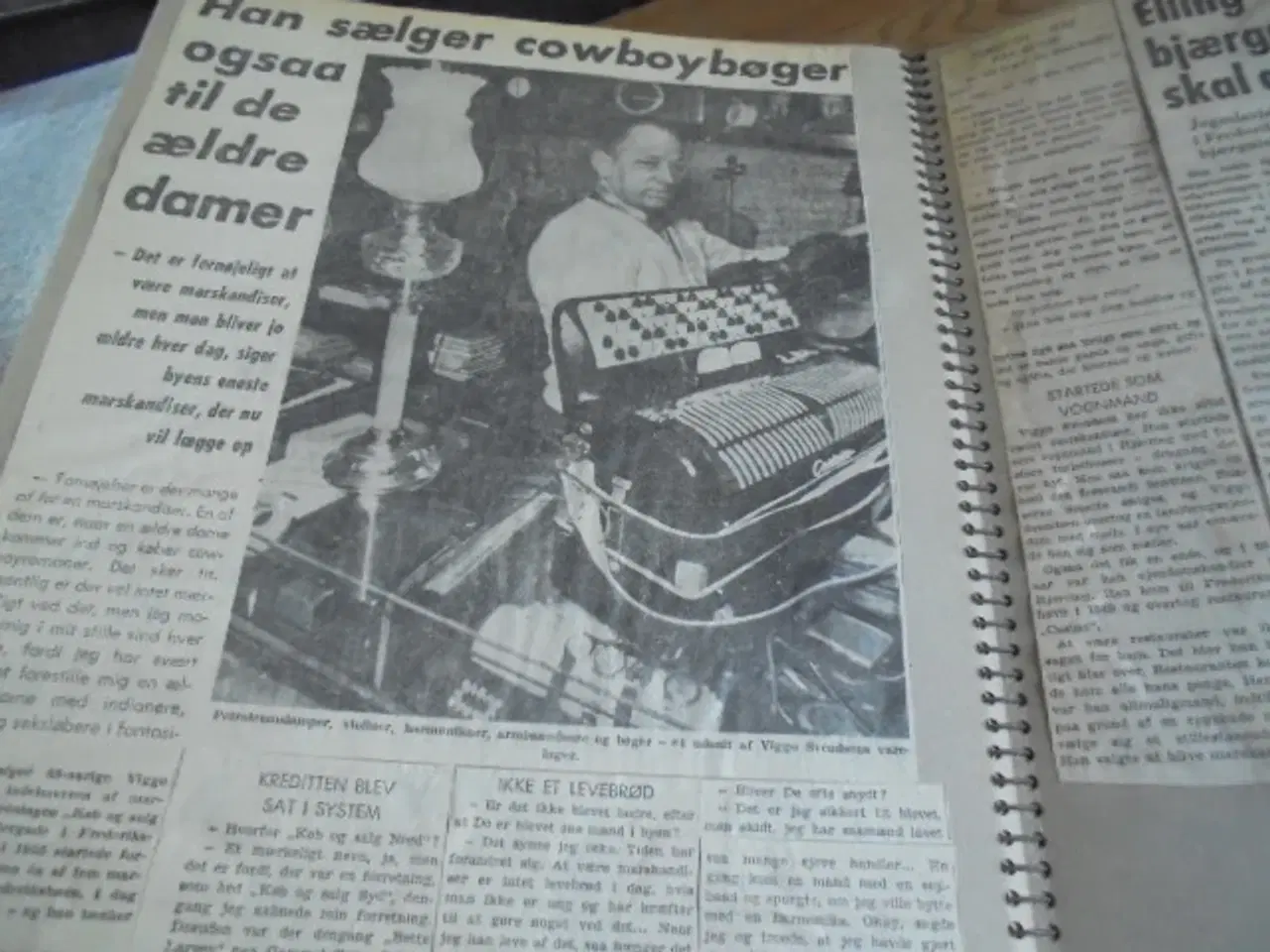Billede 6 - Scrapbog med udklip fra o. 1968  