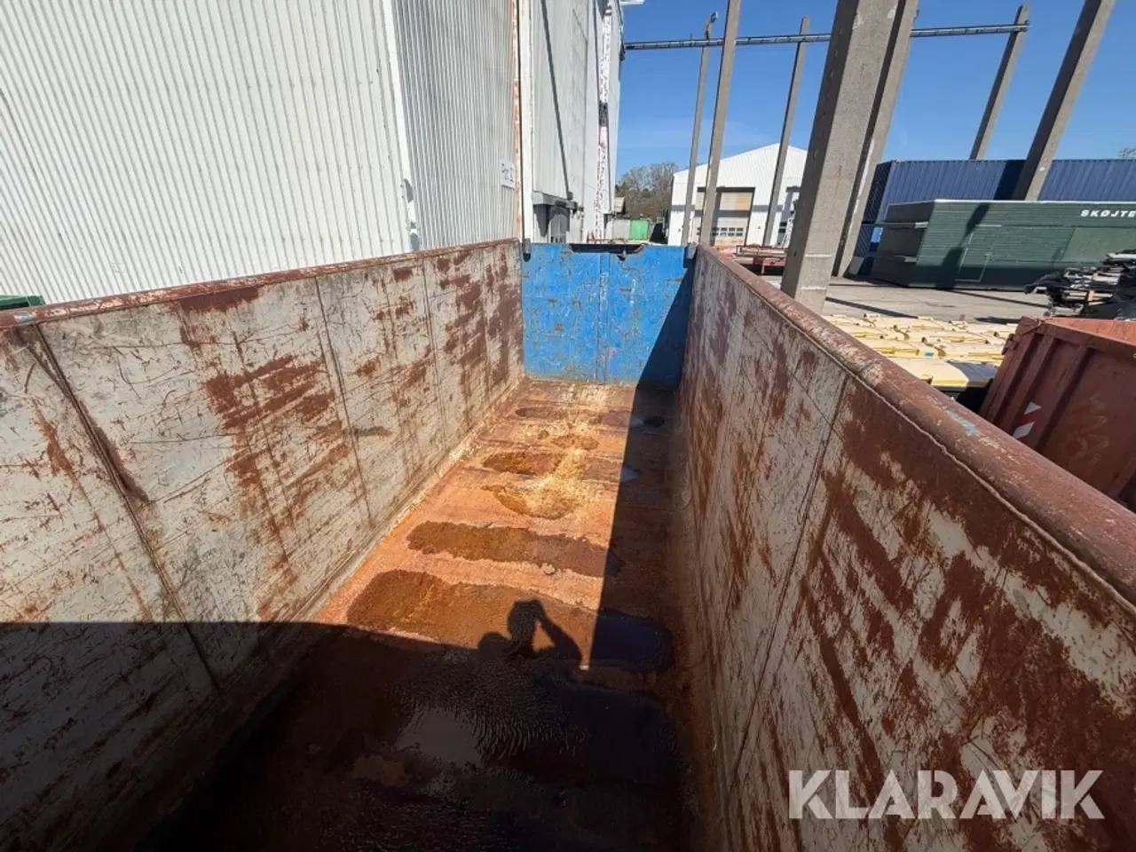 Billede 8 - Åben container med dobbelt bagdør