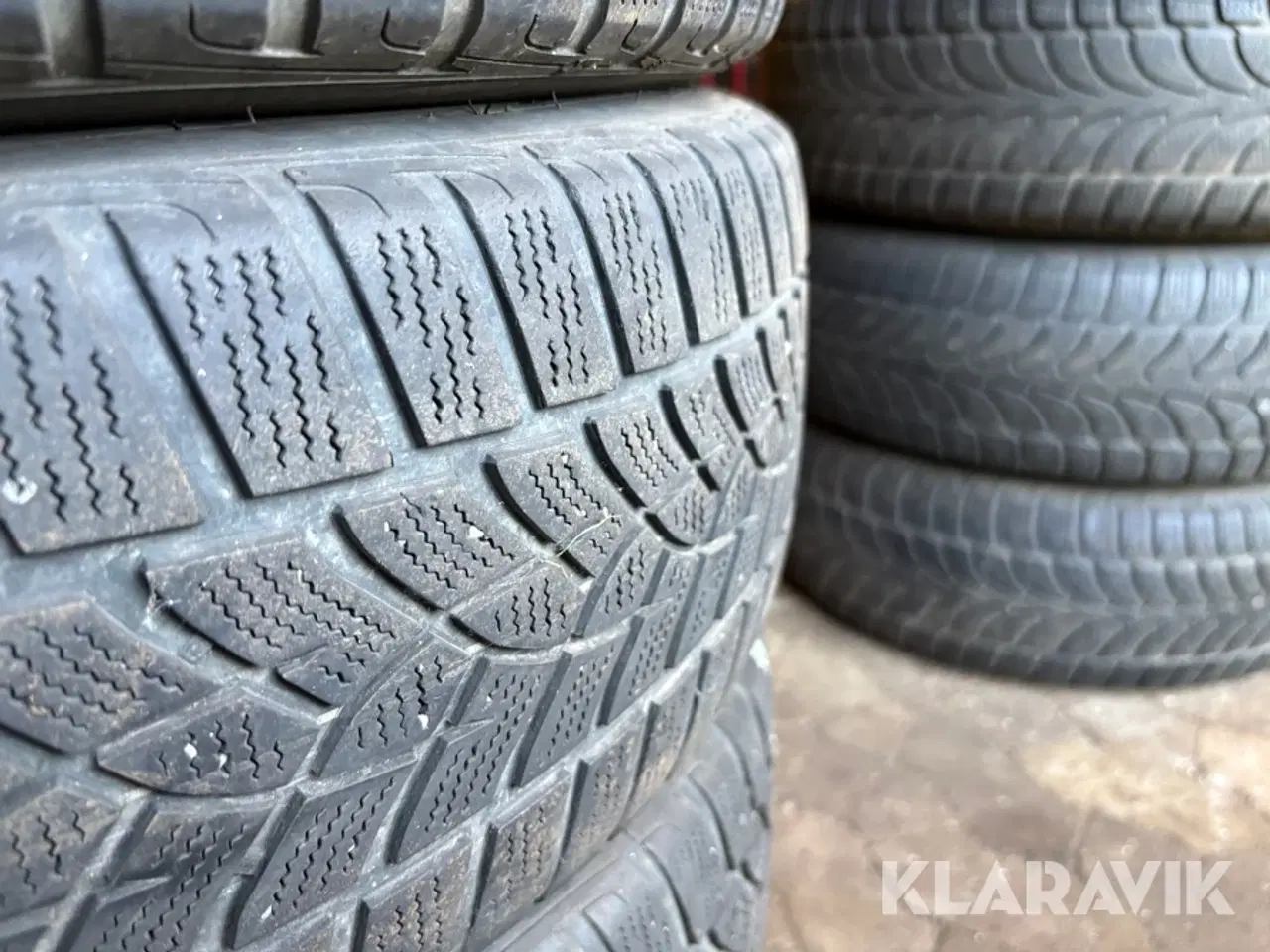 Billede 5 - Dæk på stålfælge Goodyear Ultra grip 4 stk
