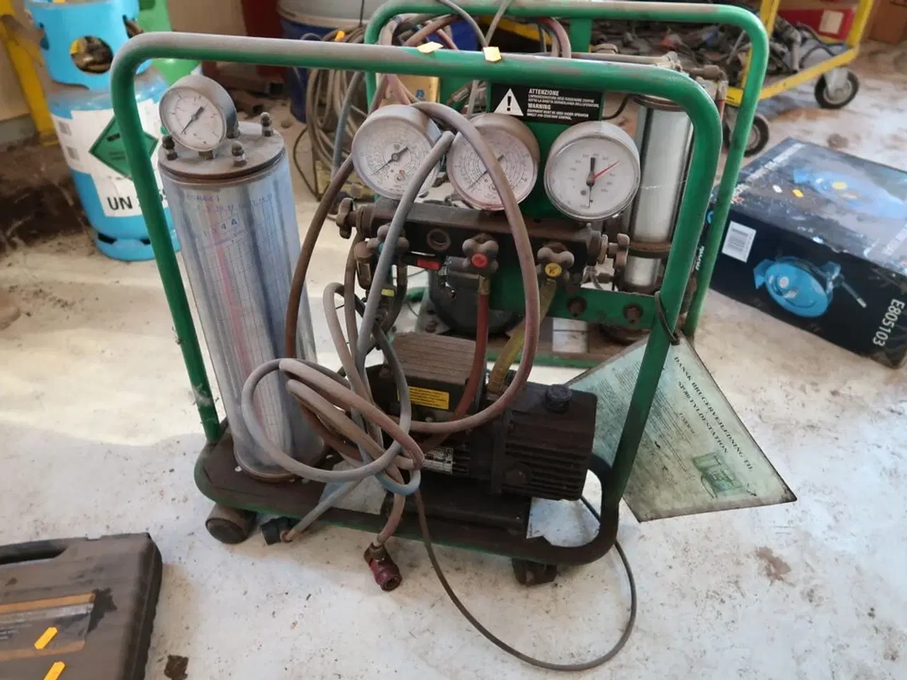 Billede 1 - AC servicemaskine WIGAM SP80D/V/A6/4