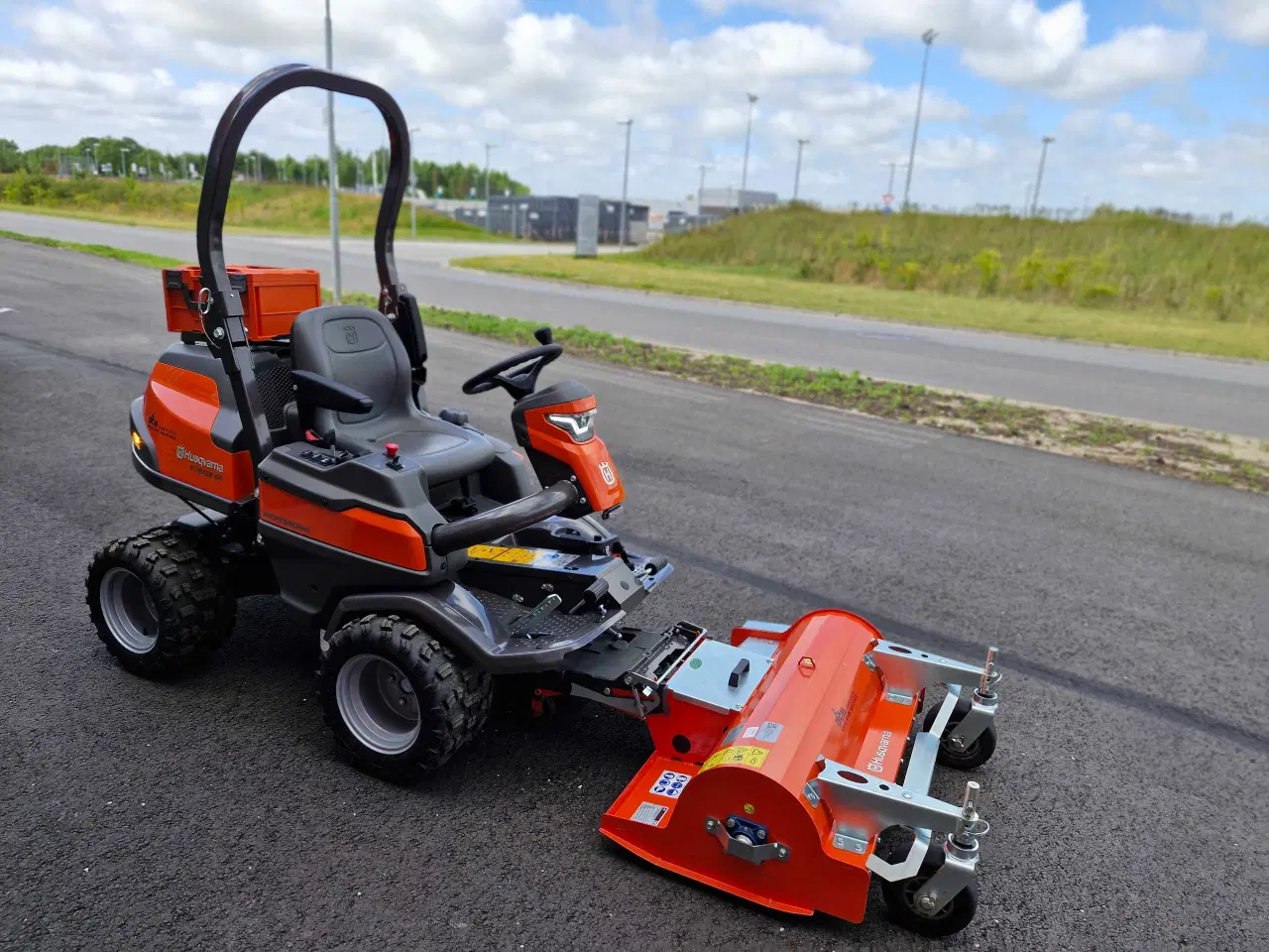 Billede 3 - DEMO Husqvarna P524XR Fjernstyring & Slagleklipper