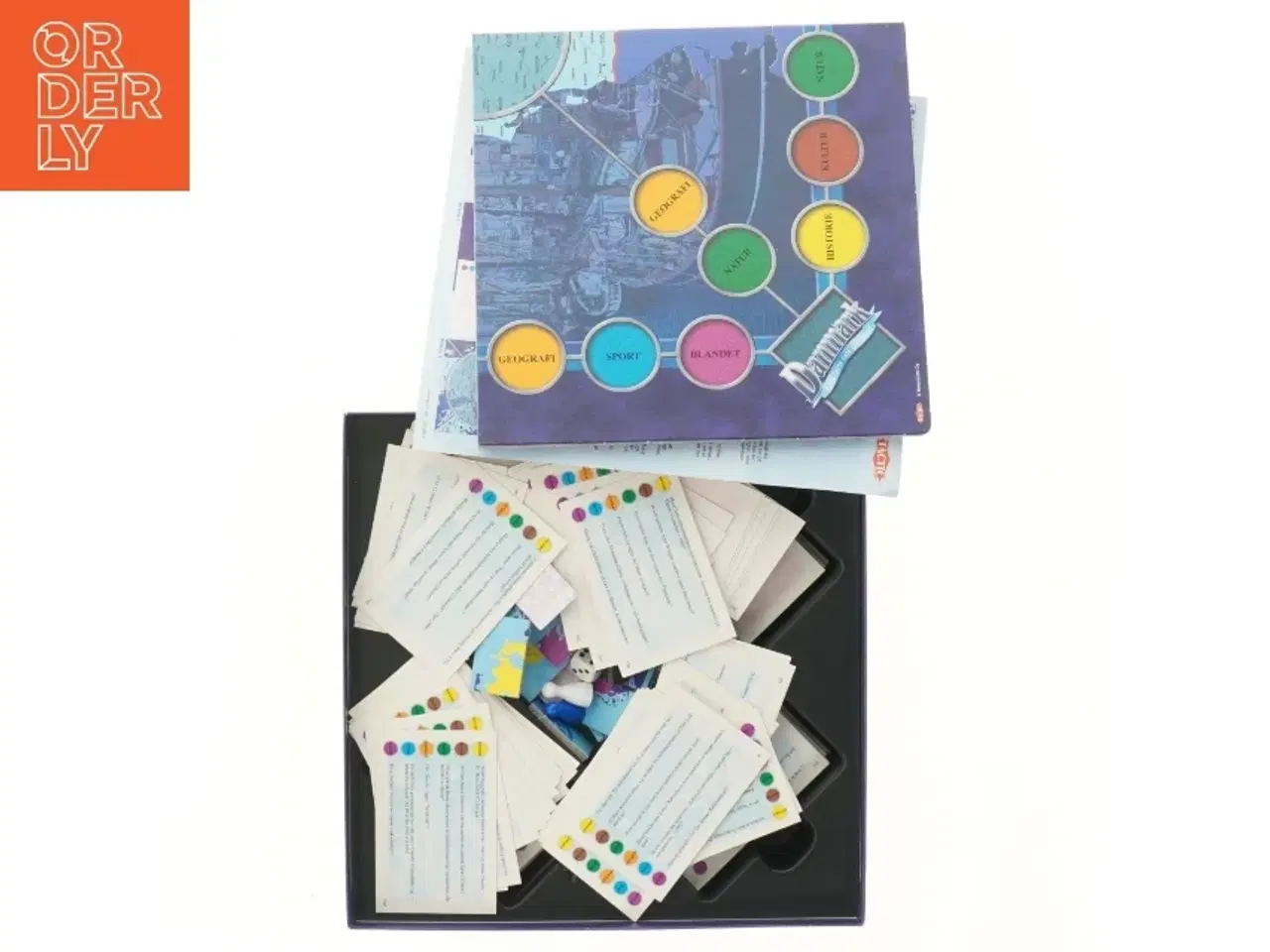 Billede 2 - Danmark Quizspil fra Tactic (str. 6x25x25 cm)