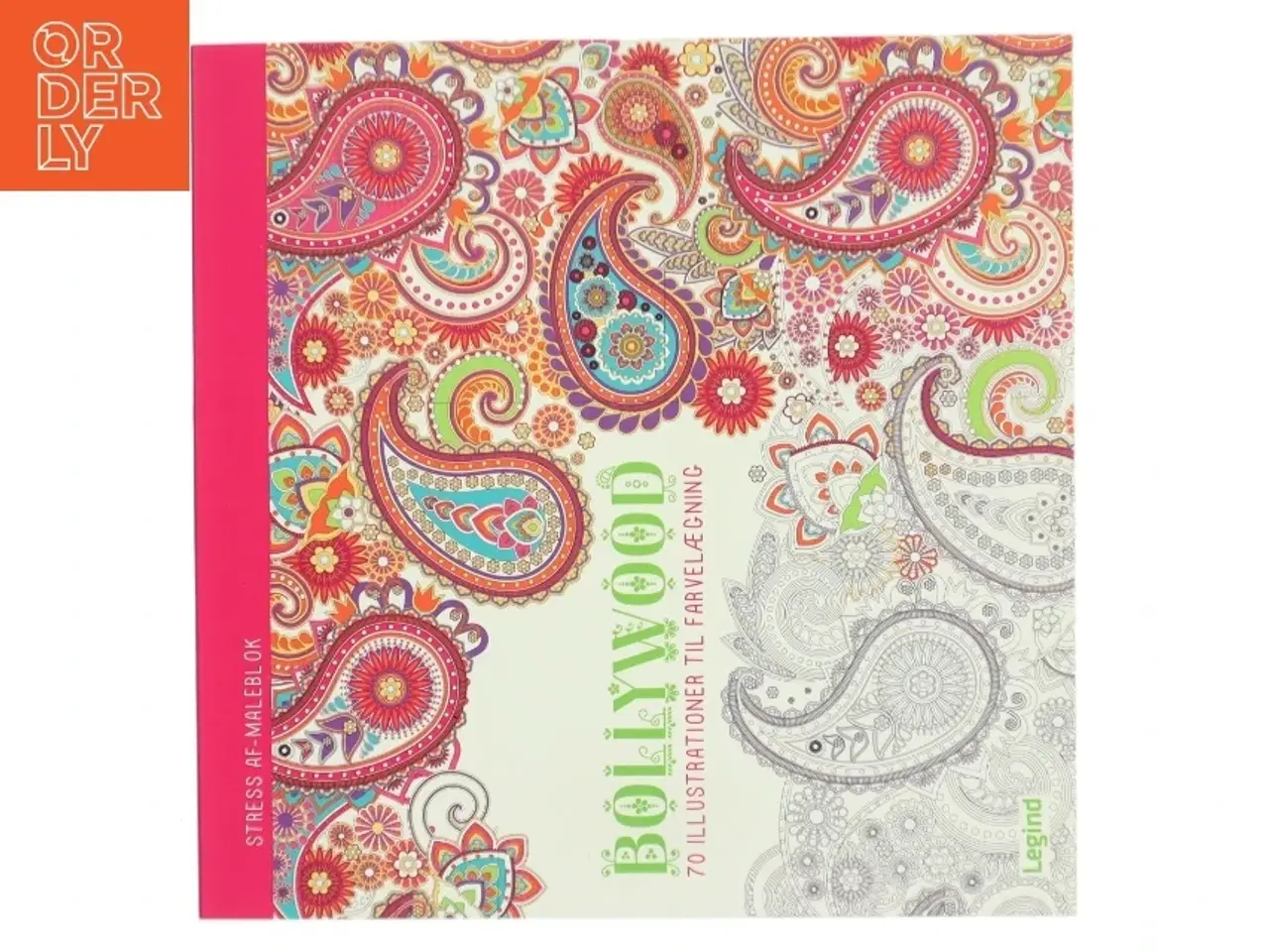 Billede 1 - Bollywood - 70 illustrationer til farvelægning (Bog)