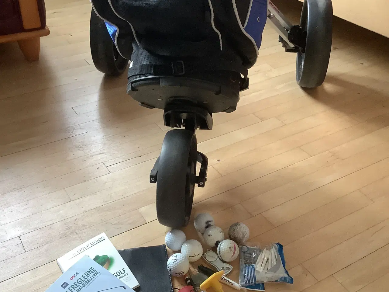 Billede 4 - RAM forlænget golfsæt med bag og vogn