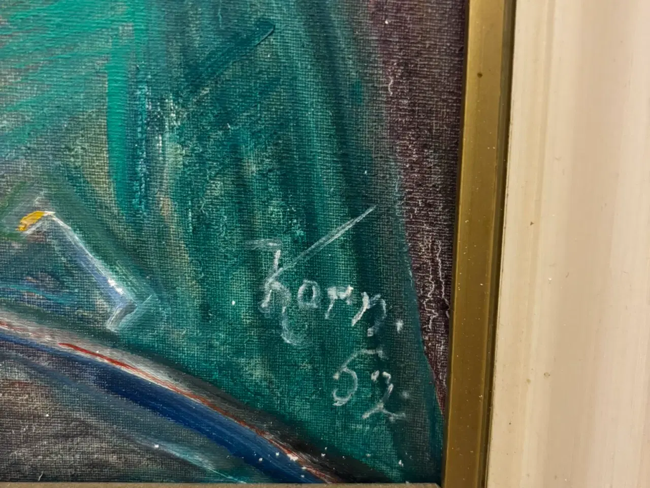 Billede 2 - 3 originale Korn-malerier med historie