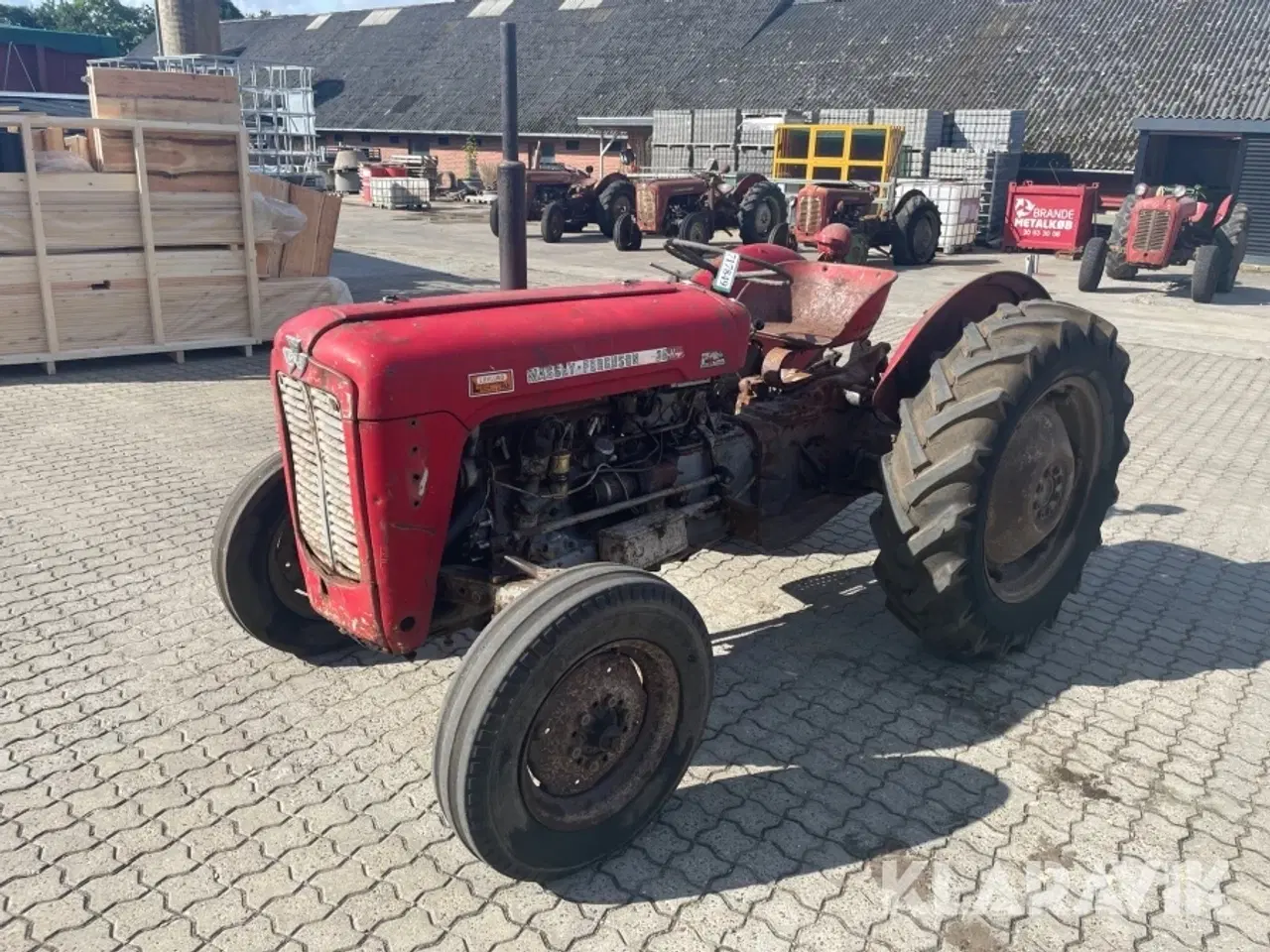 Billede 1 - Veterantraktor Massey-Ferguson 35K
