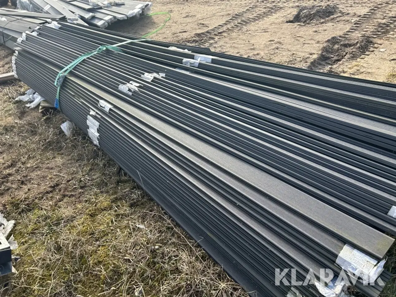 Billede 4 - Komposit terrassebrædder Sort, 160 styk