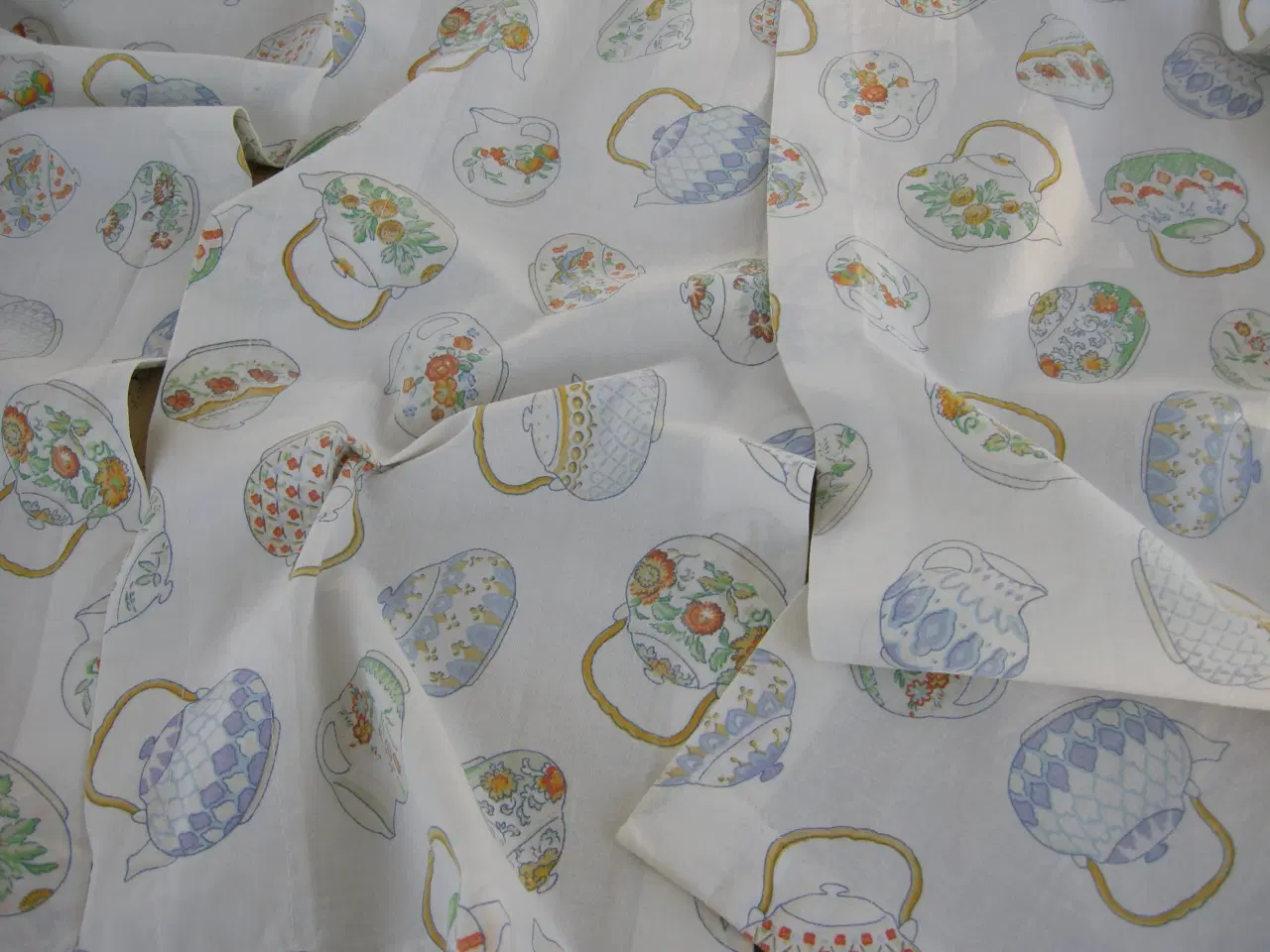 Billede 10 - 5 Vintagegardiner, Gardinkapper, Køkkengardiner