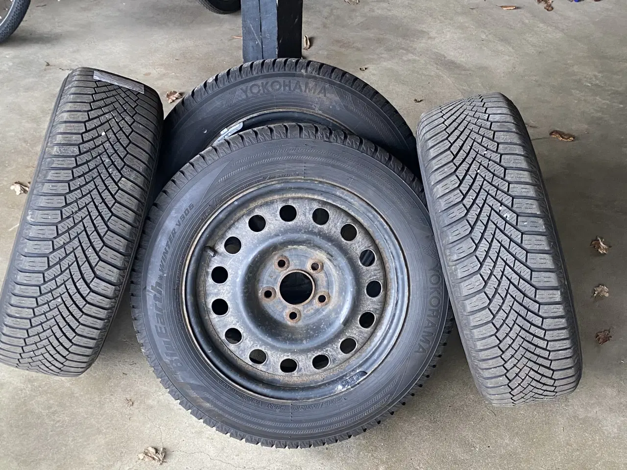 Billede 1 - Vinterdæk på stålfælge