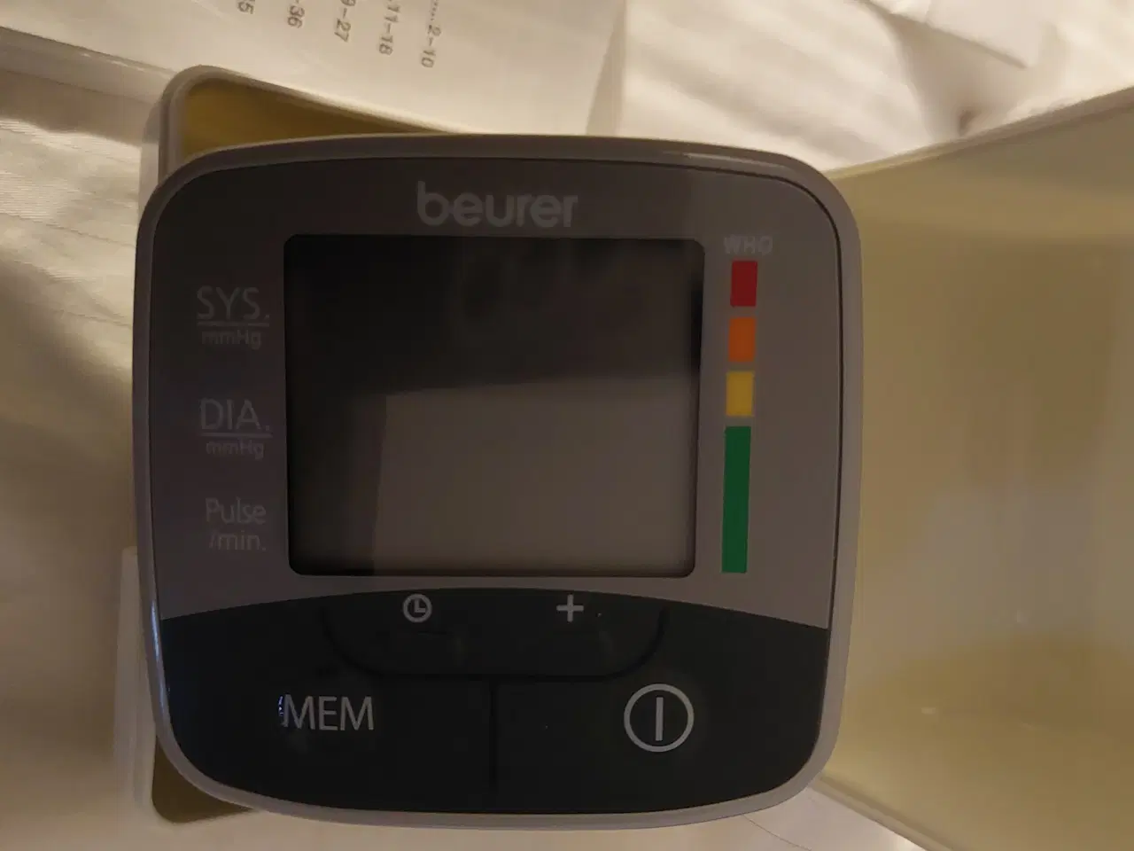 Billede 7 - blodtryksmåler til måling af blodtryk og puls på h
