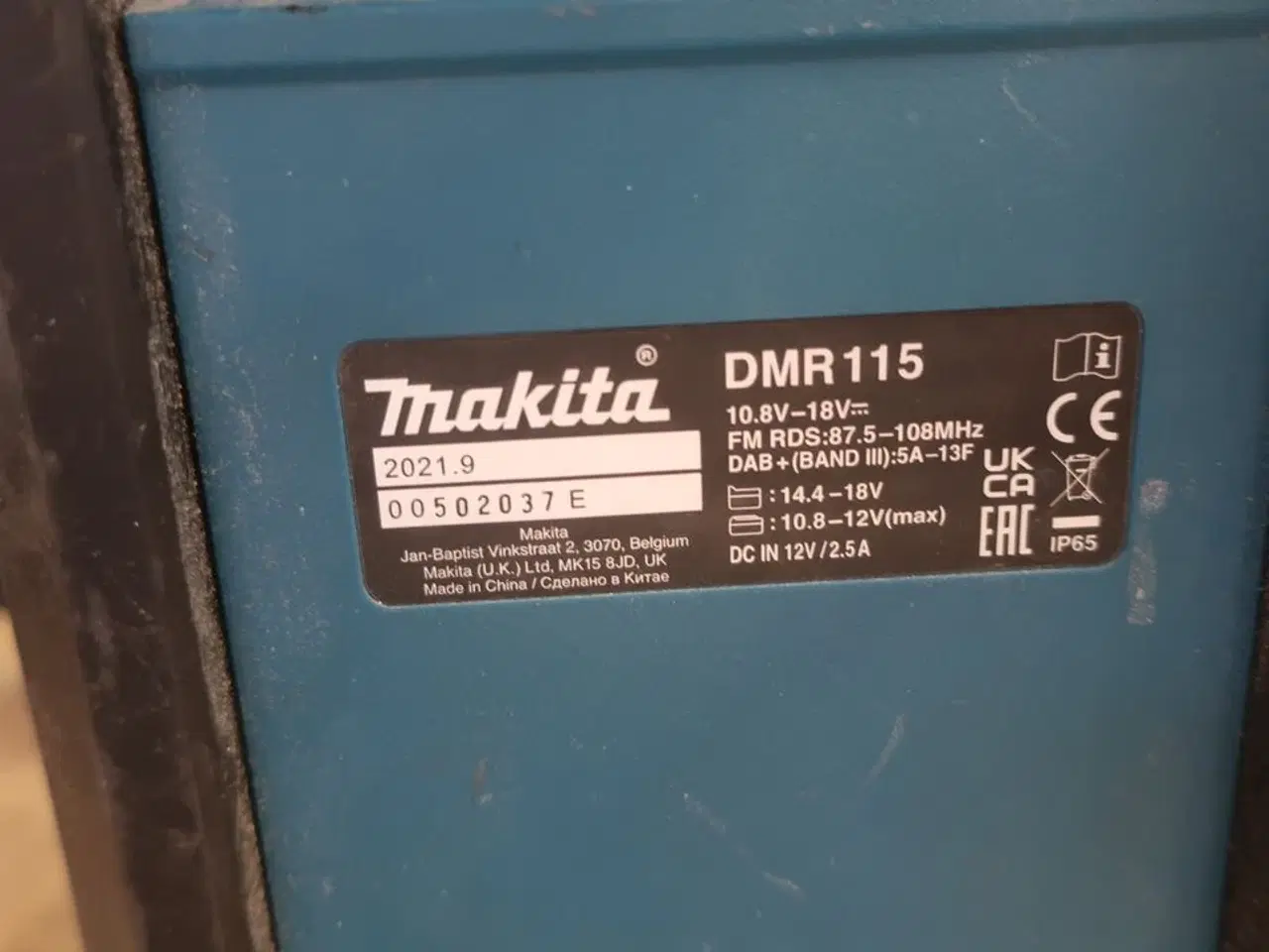 Billede 3 - Radio/lader & gipsskruemaskine MAKITA