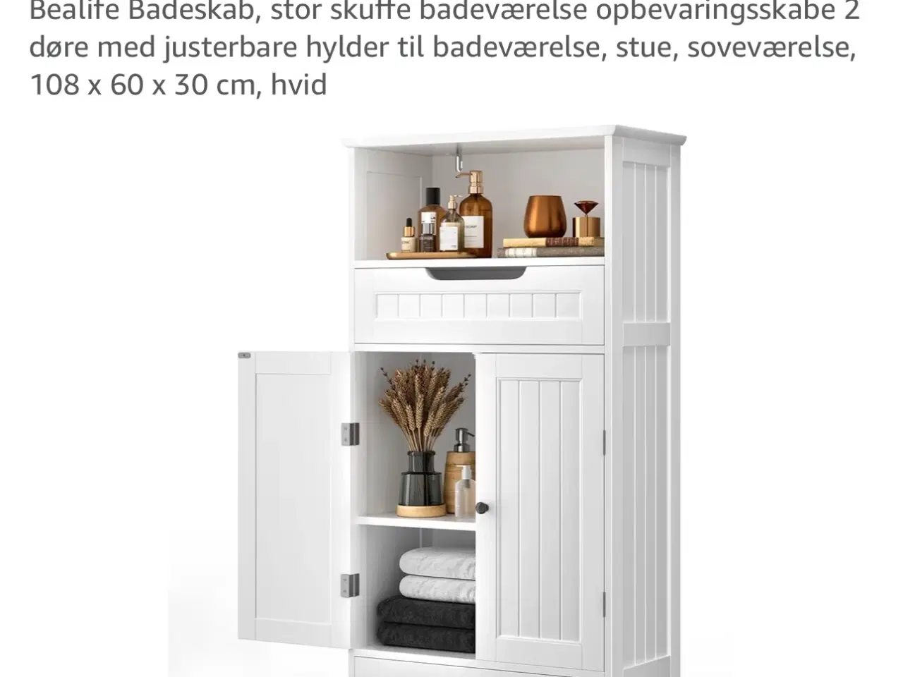 Billede 1 - Fin kommode står som ny!