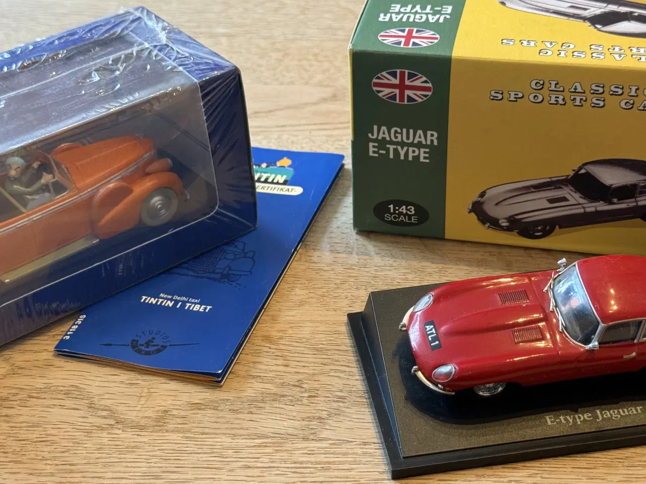 Billede 1 - Modelbiler Jaguar E-type - Cadillac Fleetwood