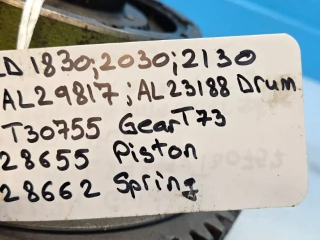 Billede 9 - John Deere 1830 Pto Kobling AL29817